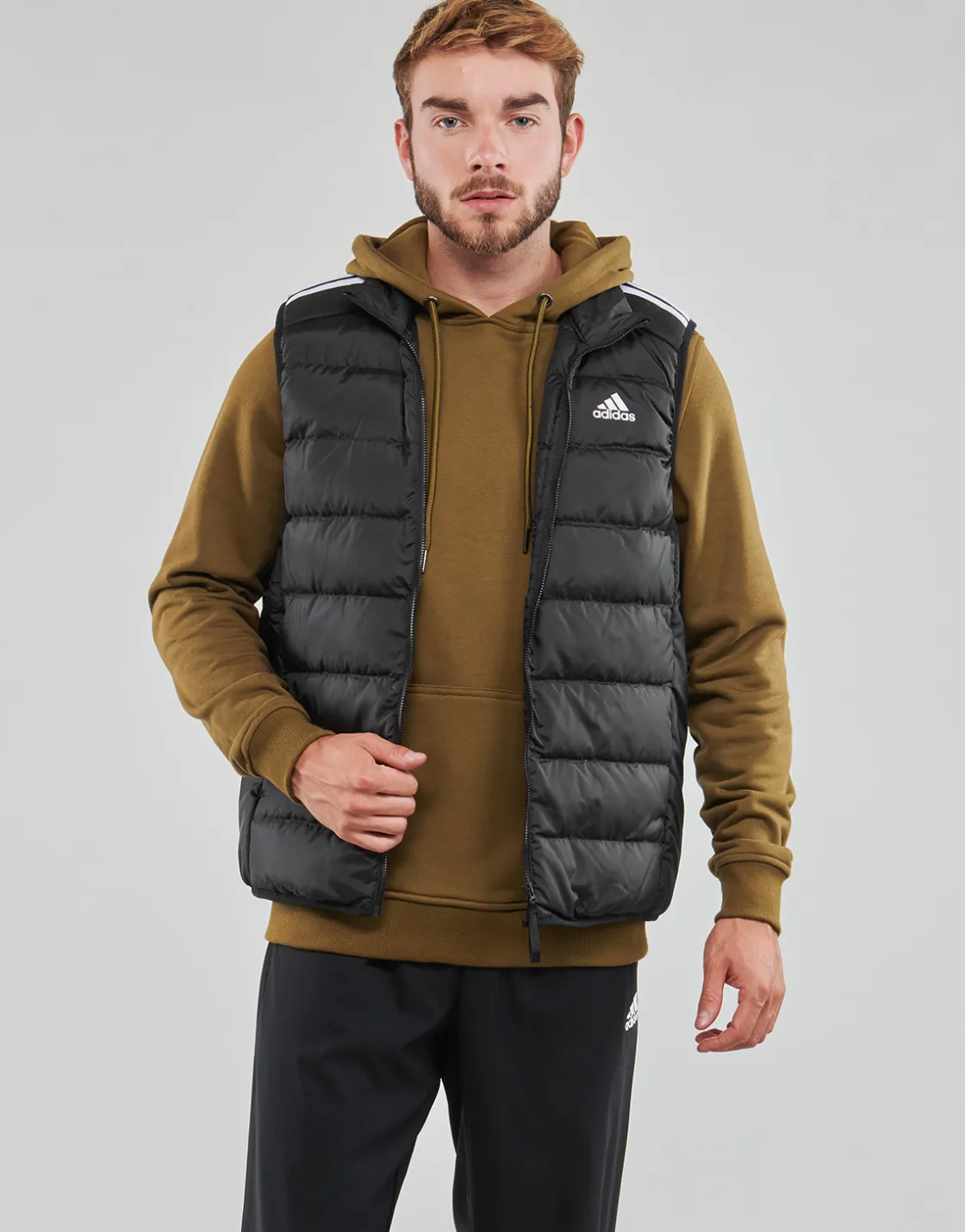 Adidas Sportswear - ESS 3S L DOWN V Noir Online