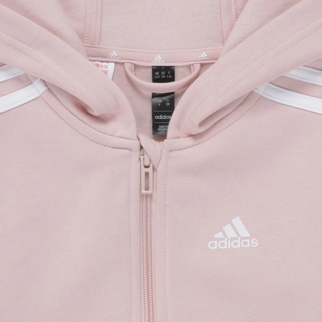 Adidas Sportswear - Essentials 3-Stripes Zip Hooded Jacket< Joggings & Survêtements