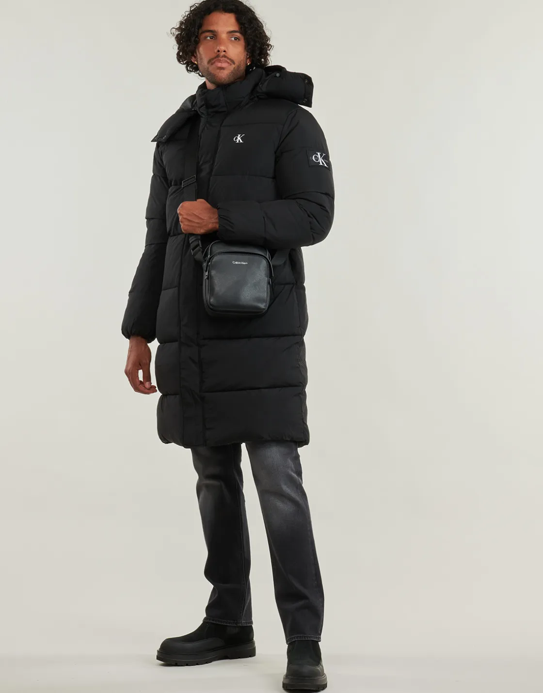 Calvin Klein Jeans - ESSENTIALS NON DOWN LONG PARKA< Manteaux