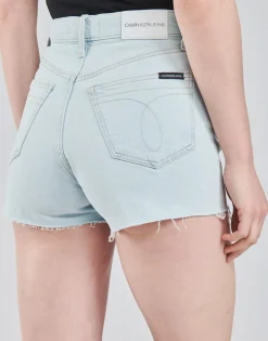 Calvin Klein Jeans - HIGH RISE SHORT BleuClair Hot