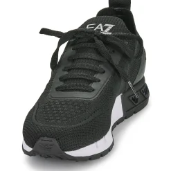 Emporio Armani EA7 Baskets Mode^- BLK&WHT LEGACY KNIT