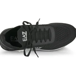 Emporio Armani EA7 Baskets Mode^- BLK&WHT LEGACY KNIT