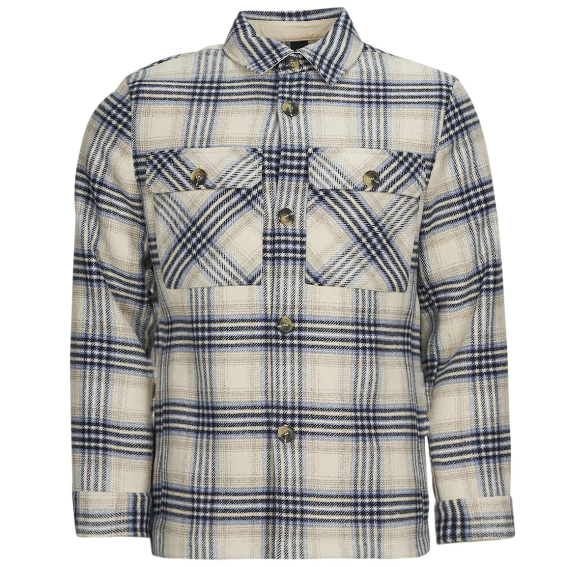 Esprit Manteaux^- CHECK OVERSHIRT