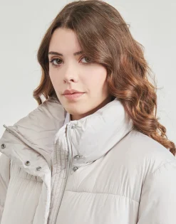 Esprit Manteaux^- LONG COSY PUFFER COAT