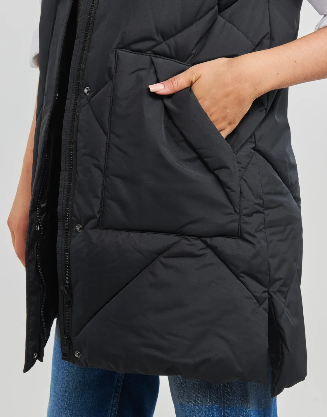Esprit - PEFFER VEST Noir Sale