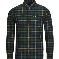 Fred Perry - OXFORD TARTAN SHIRT< Chemises