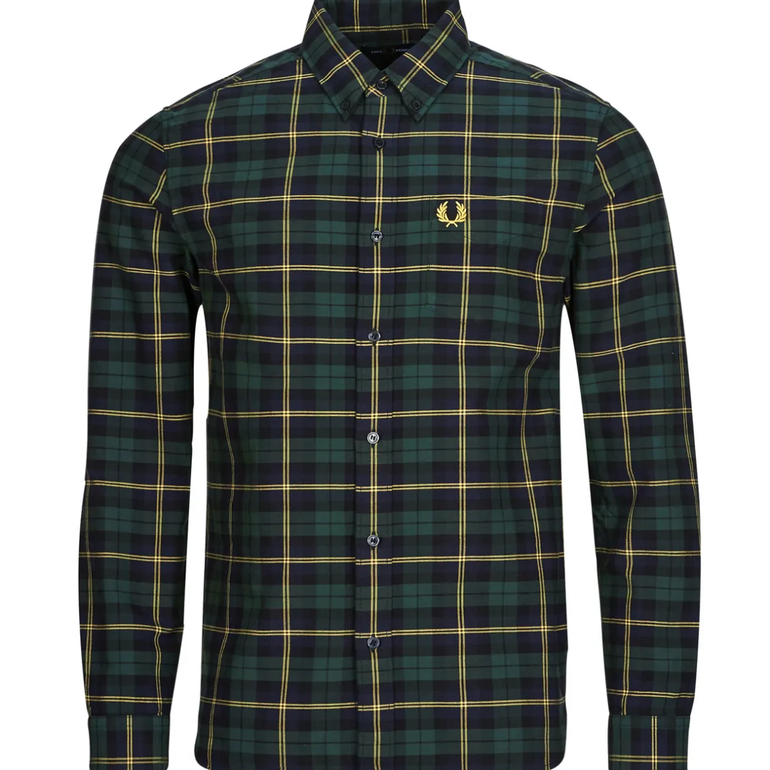 Fred Perry - OXFORD TARTAN SHIRT< Chemises