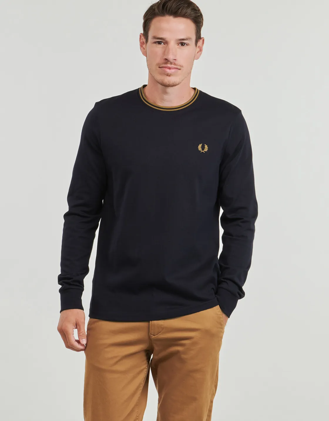 Fred Perry - TWIN TIPPED< Sweats & Polaires