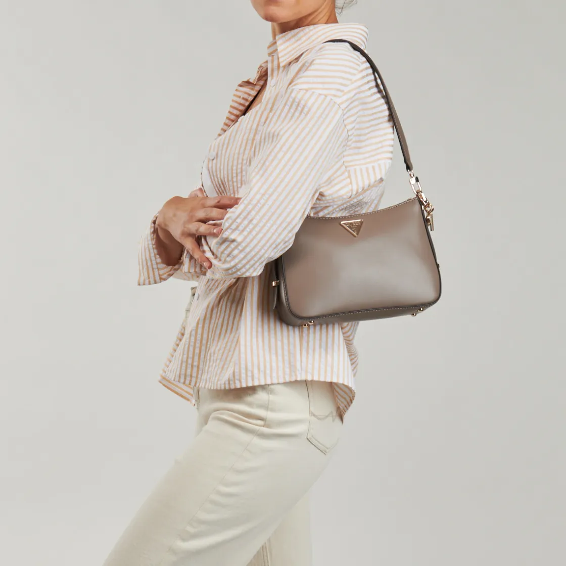Guess - DARYNA TOP ZIP SHOULDER Taupe Online