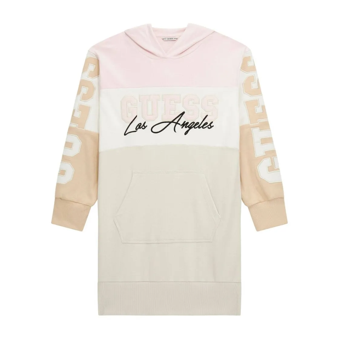 Guess - HOODED LS ACTIVE DRESS< Robes