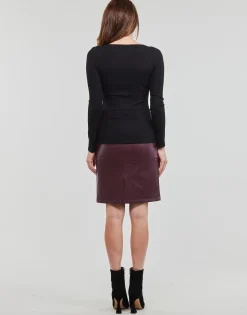 Guess T-shirts & Polos^- LS KARLEE JEWEL BTN HENLEY