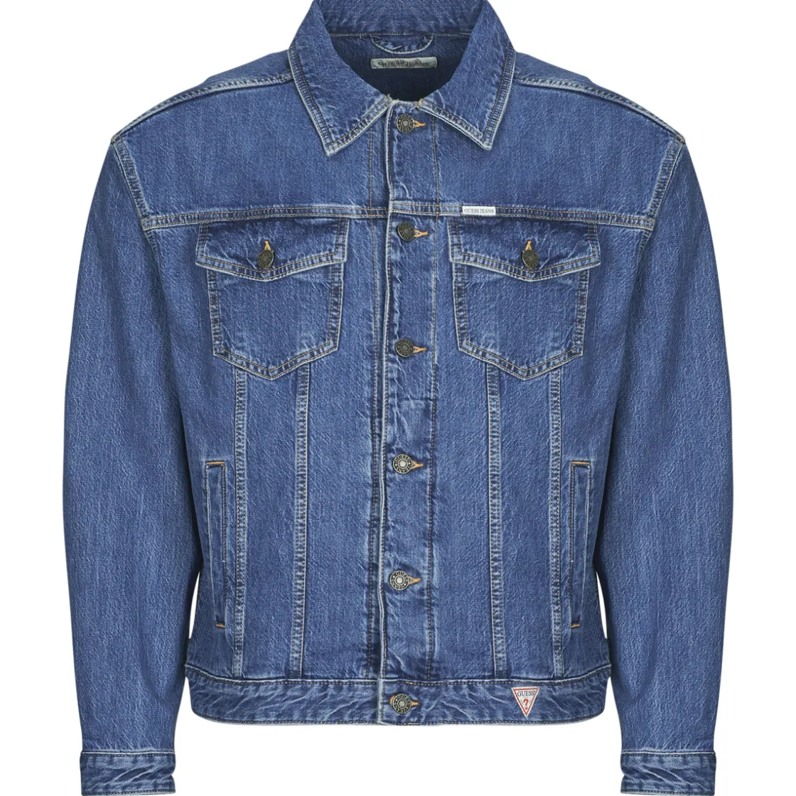 Guess - MENS OVERSIZE TRUCKER JACKE Jean Outlet