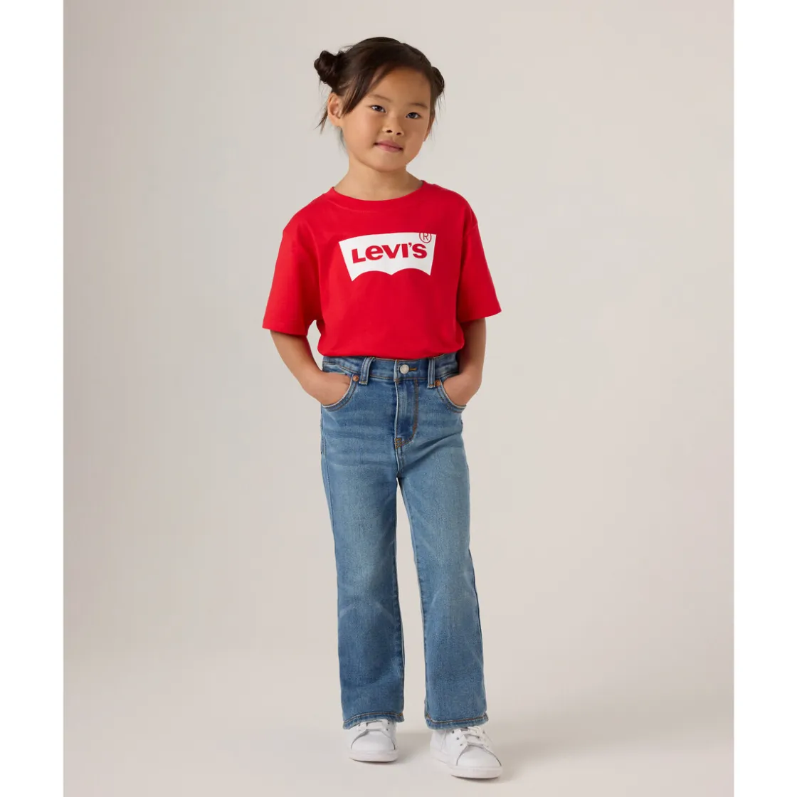 Levi's - 726 HIGH RISE FLARE JEANS Bleu