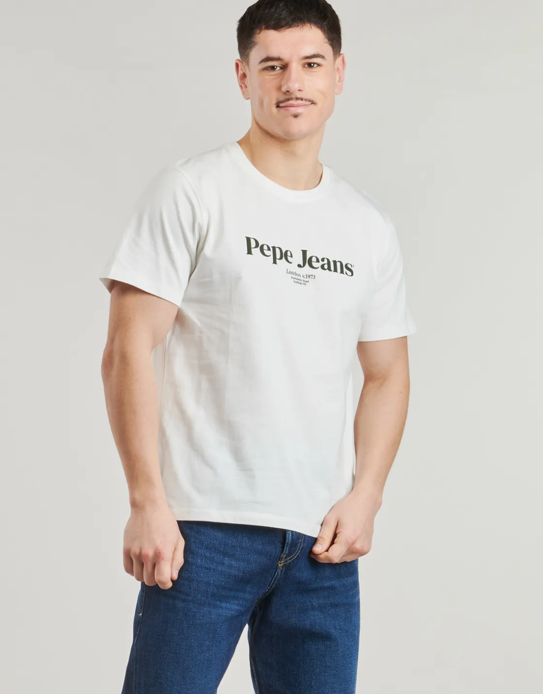 Pepe jeans - DALE TEE Blanc Best