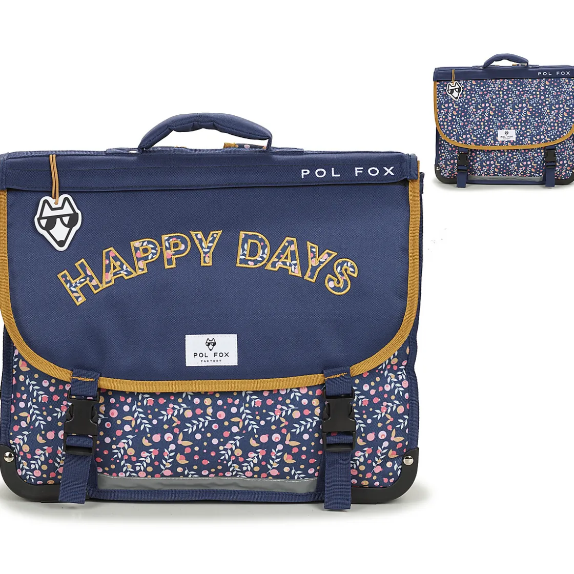 Pol Fox - CARTABLE HAPPY BLUE 41 CM< Cartables