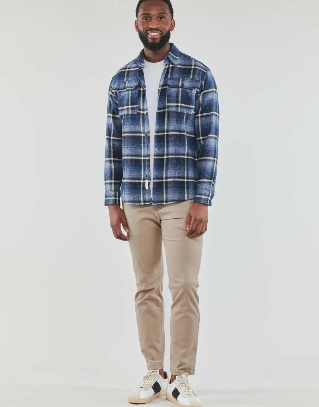 Selected Pantalons^- SLHSLIM-NEW MILES 175 FLEX CHINO