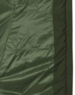 Superdry Manteaux^- FUJI HOODED MID FAUSSE FOURRURE