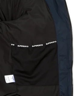 Superdry Manteaux^- HOODED COLOR BLOCK