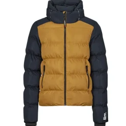 Superdry Manteaux^- HOODED COLOR BLOCK