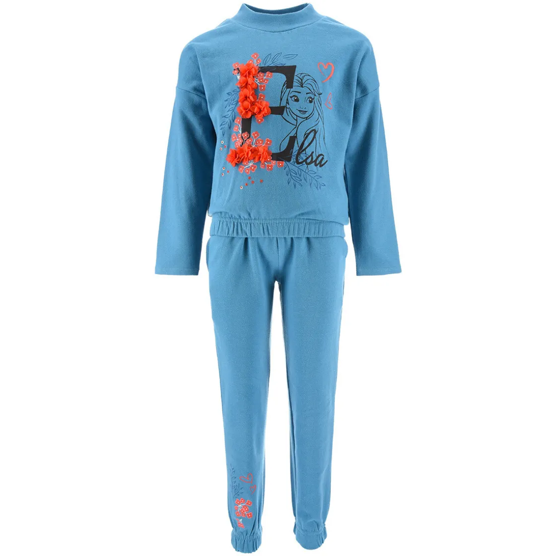 TEAM HEROES - ENSEMBLE JOGGING REINES DES NEIGES Bleu Discount