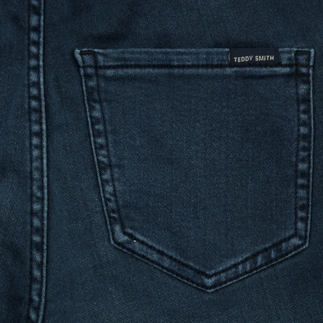 Teddy Smith - JOGGER DENIM JR Bleu New