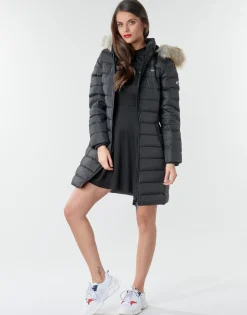 Tommy Jeans Manteaux^- TJW ESSENTIAL HOODED DOWN COAT